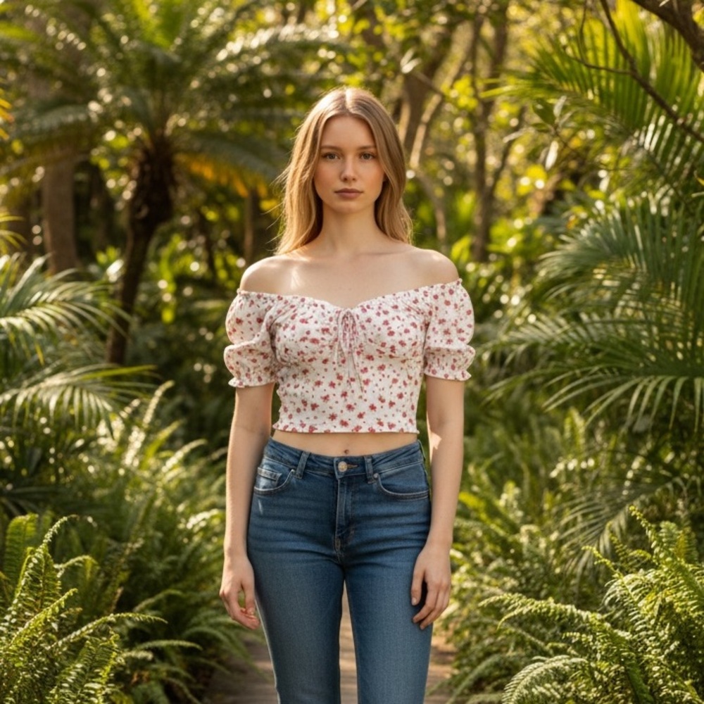 Shein Short Sleeved Top-M